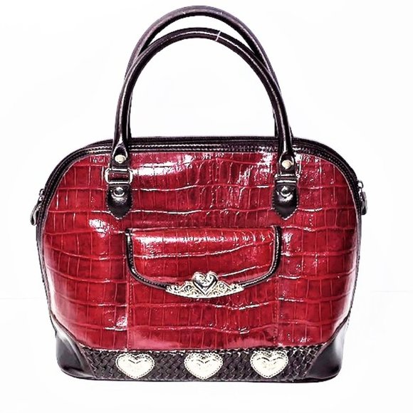 Madi Claire Handbags - MADI CLAIRE Dome Satchel Handbag